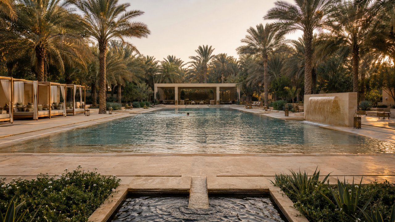 Juatha community pool deck
