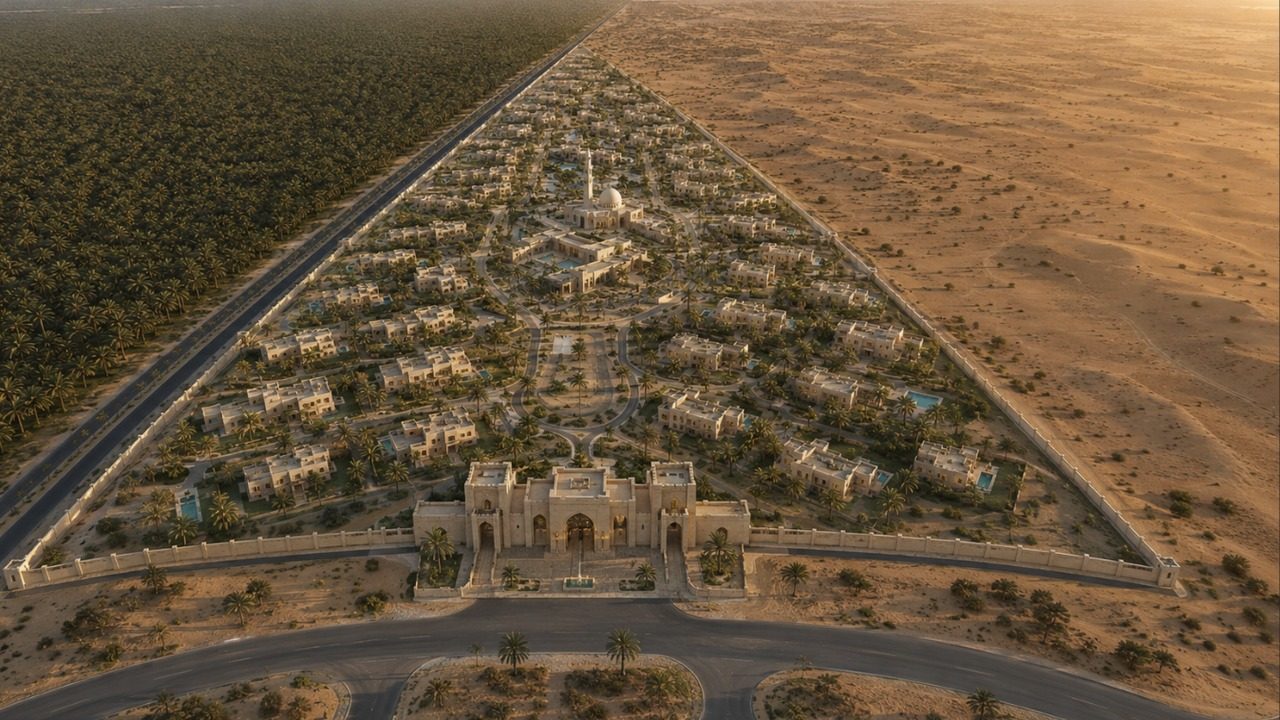 Juatha masterplan aerial