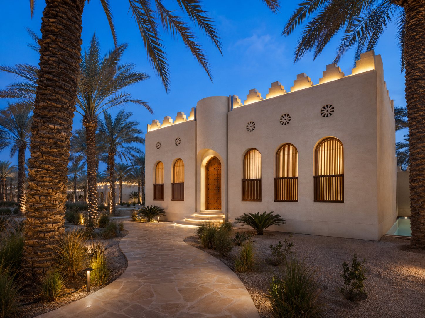 Jubail villa arrival
