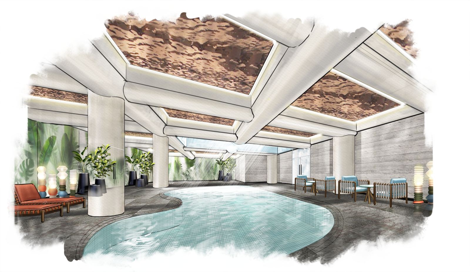 Indoor Pool sketch