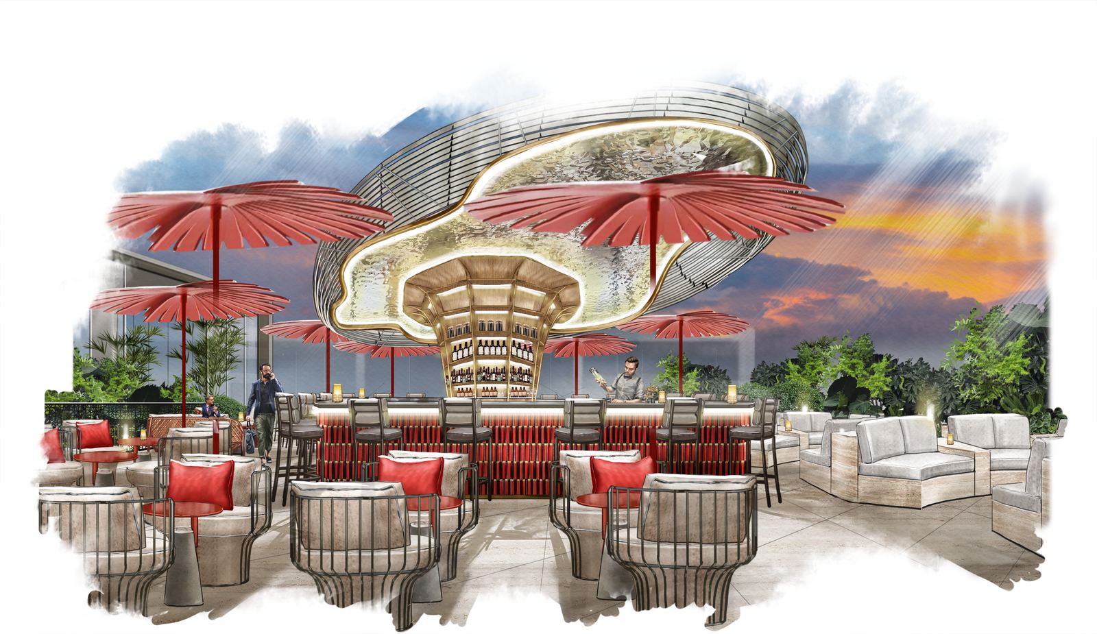 Outdoor Dining sketch